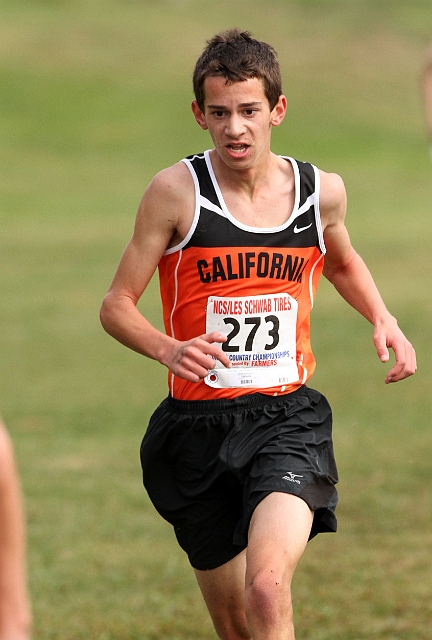 2010NCSXC BD1-2160.JPG - 2010 North Coast Section Cross Country Championships, Hayward High School, Hayward, California